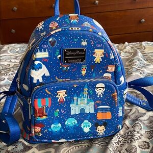 Loungefly Disney park icons mini backpack